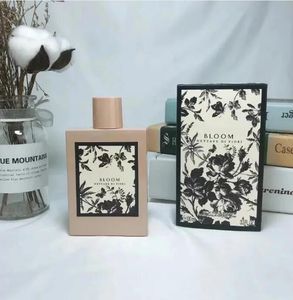 Najnowsze perfumy Bloom 100 ml kobiety Zapach 3,3fl.zn Eau de parfum Długowy zapach kwiatowy kwiat Edp Lady Girl Kolonia Jakość sprayu