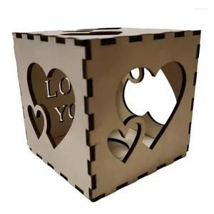 Portacandele Cuore Tea Light Legno Amore Prato Decorazione da campeggio Candeliere Sala da pranzo Stampo per incenso