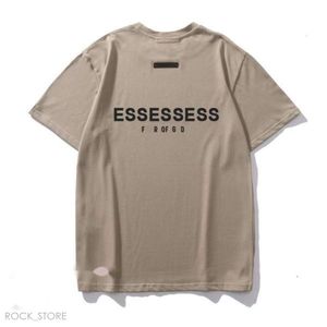 EssentialSweathirts Lüks T-Shirt Tasarımcı Tees Moda Erkek Kadınlar Tanrı Kısa Kol Sokak Giyim Gündelik Essentialsshirt 178