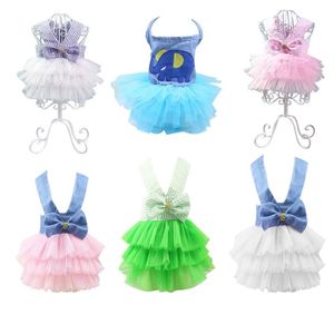 Cão de estimação roupas vestido princesa saia teddy filhote de cachorro vestidos de casamento fot cão pequeno médio cães bonito moda saia acessórios para animais de estimação y200233o