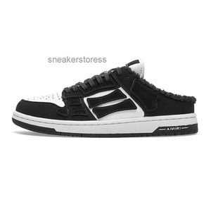 Sneaker Skel Mens Buty Projektant Amirshoe Bone Chunky High Top Męskie kobiety małe białe modne deskateboarding oryginalny skórzany spółek butowy RRSP RRSP