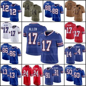 Josh Allen Dalton Kincaid Stefon Diggs Camisa de futebol Damar Hamlin Dawson Knox Matt Milano James Cook Tyler Kelly Von Miller Terrel Bernard Khalil Shakir Dawkins