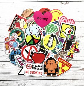 200PCS lot Random Cool Skateboard Guitar Travel Case sticker colorful Car decal Cute Stickers fashion funny sticker 8249493