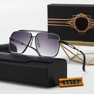 Solglasögon mach One en Dita Flight 006 Stark Glasses Designer Flight Sun Golden Frame UV400 C5H6#