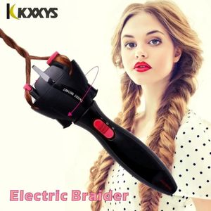 Elektriskt hårbraider Automatisk vridning Knitting Device Machine flätning Frisyr Cabello Styling Curling Iron DIY Tool 240318