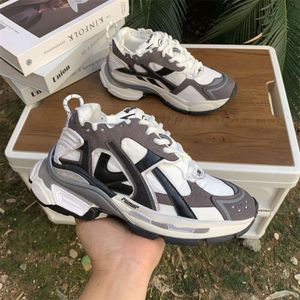 Paris Siebte Generation Sport Runner Papa Schuhe Herbst Dicke Sohle Erhöhung Abgenutzt Casual Trend Luxus Designer 00YU