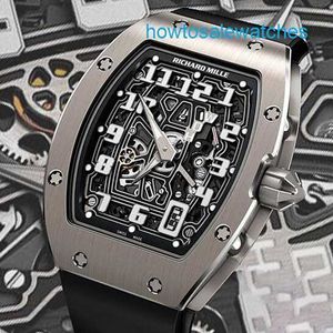 Herrenuhr RM Uhr Damenuhr Rm67-01 Automatische mechanische Uhr Rm67-01 Ti Titan Chronograph