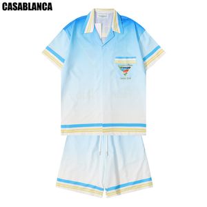 23 Verão Moda Mens Tracksuits Hawaii Calças de Praia Set Designer Camisas Impressão Lazer Camisa Homem Slim Fit O Conselho de Administração Manga Curta Praias Curtas 042