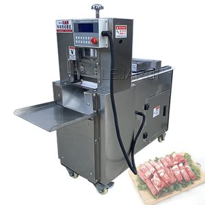 Kommersiell köttskivare Automatisk CNC Single Cut Mutton Roll Machine Electric Beef Roll Cutting Machine Verktyg