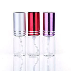 En Kaliteli Lüks 5ml Taşınabilir Doldurulabilir Parfüm Atomizer Sprey Şişeler Boş Kozmetik Sıvı Kaplar Satışta