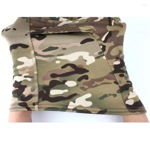 Bandanas Fleece Tactical Camouflage Balaclava Full Face Mask Winter Warm Windproof Cycling Hiking Skiing Scarf Hat Bandana Neck Gaiter