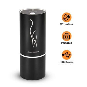 Waterless Oil Nebulizer Diffuser Air Purifier Mini Car Aroma Diffuser with Two Mode Rechargeable Portable Essential Oil diffuser Y221s