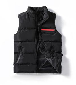 Inverno uomo e donna caldo piumino solido giubbotto senza maniche classico piuma Weskit giacche casual gilet smanicato cappotto piumino Dou4115932