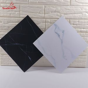 Nordic Vinyl Self Adhesive Marble Texture Wall Decals Thick Waterproof Bathroom Kitchen Flooring Tile Sticker Home Decor 30x30cm 2317t