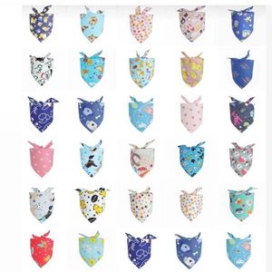 200pcs lot Dog Apparel Special making Puppy bandanas Collar scarf Bow tie Cotton pet Supplies Y70312x