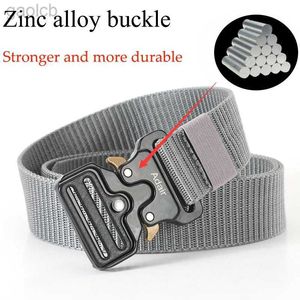 Belts Belt Nylon Waist Fabric High Quality Casual Canvas Belt Jeans Student Belt StrapHB075 ldd240313