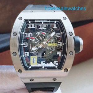 Heyecan verici bilek saati özel kol saatleri rm watch rm030 makine rm030 sınırlı sayıda 42*50mm RM030 Titanyum Metal Tourbillon