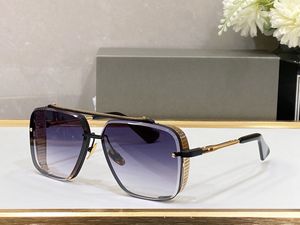 Brille Damen Mode Outdoor Sonnenbrille für Männer geschnittene Linse UV400 Retro Eyewear H Sechs