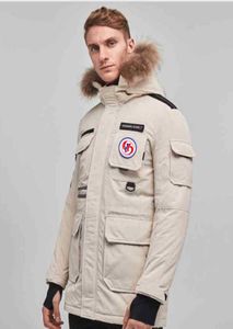 Designer Jacket Jnd E Ditu Mkle Mk Meng Luxury Winter Outdoor Table Down Mens Womens Raccoon Dog Hair Thicked Medium Long Casual1651014