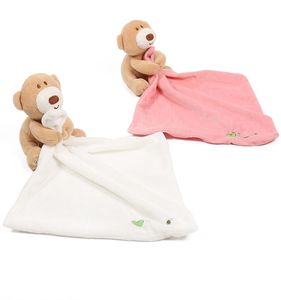 Baby Cartoon Easy Sleep Security Blanket Infant Comforter Doll Toy Good for Chews Sucks Birth Gift Teether Toy8868192