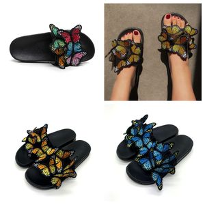 2024 Designer Slider Sandal Herren Slipper Black Bee Tiger Slide Canvas grün Sommerstrände Slide GRÖSSE 36-41 GAI