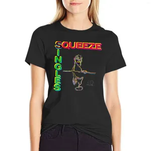 Women's Polos SQUEEZE BAND T-shirt Short Sleeve Tee Summer Tops Tight Shirts For Women