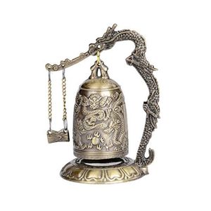 Art Brass Feng Shui Desktop-Drachen-Windbell235M