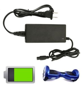 42V 2A Power Adapter Charger för 2 Wheel 36V Fit Battery Self Balancing Scooter Hoverboard Drift Car US Plug Power Supplies2081544
