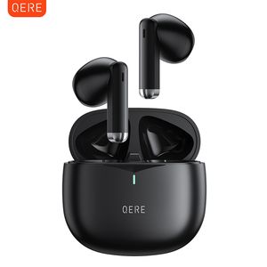 Qere Wireless Earphone Tws True Stereo Sport مقاومة للماء في سماعات الأذن الرياضية Bluetooth سماعات سماعات الأذن اللاسلكية اللاسلكية