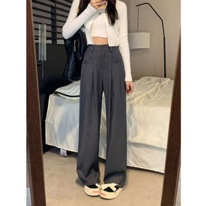 Designer Pants Women Summer Outdoor Szybkie legginsy Przycięte spodnie do sportu w czasie wolnym Place Miyake Kobiety dla kobiet designerskich jedwabiu Ice Slim Fit Long Spant i03w