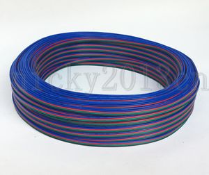 Connettore cavo prolunga RGB da 100 metri a 4 pin 22AWG per striscia LED RGB 3528 50506476711