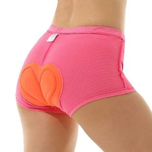 Shorts femininos X-Tiger Mulheres ciclismo roupa interior 3D acolchoado à prova de choque montanha MTB shorts equitação bicicleta esporte roupa interior collants shortsL24313