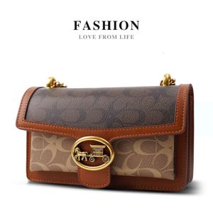 Bolsas de grife têm 90% de desconto mais barato Hong Kong It2024 Primavera e outono Nova bolsa feminina leve luxo crossbody pequeno ombro axilas