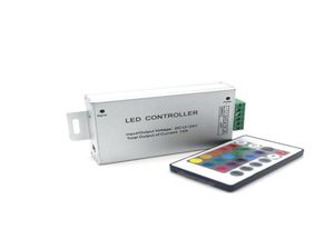 Edison2011 24-Tasten-Funk-RF-LED-RGB-Dimmer-Fernbedienung für RGB-LED-Streifenmodul-Lichter DC 12V24V 12A2506101