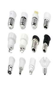 Led-Lampe Basis Umwandlung Halter Konverter Sockel Adapter GU10 G9 B22 E27 E14 E12 Feuerfestes Material Für Home LightLightng2215470