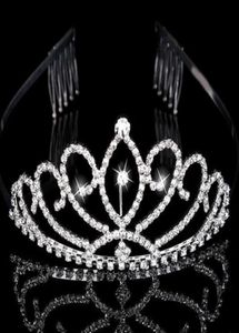 Braut-Diademe, Kronen, Kopfschmuck mit Strasssteinen, Schmuck, Abend, Abschlussball, Party, Festzug, Kristall, Hochzeit-Accessoires5647730