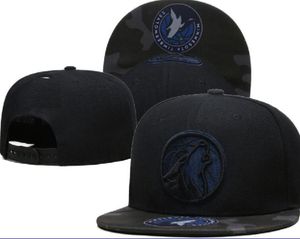 2024 American Basketball "Timberwolves" Snapback Hats 32 Teams Luxury Designer HOU OKC PHI LAC Casquette Sports Hat Strapback Snap Back Adjustable Cap a0