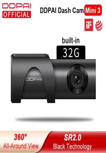 DDPAI Dash Cam Mini 3 Автомобильный видеорегистратор 1600P HD Dvr Автомобильная камера Mini3 Auto Drive Автомобильный видеорегистратор 2K Android Wi-Fi Smart 24H Парковка Ca7220424