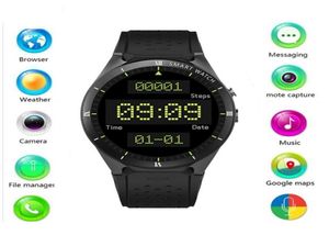 Android 70 Akıllı Saat Erkekler Bilezik Bluetooth 40 WiFi 3G Kamera GPS Smartwatch Connect IOS Android KW88 Pro Band Retail6694394