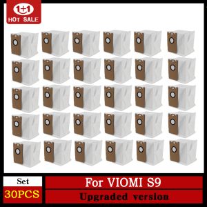 Bolsas para Viomi S9 Sacos de poeira Acessórios Robô Coleção de pó de pó de lixo Saco de lixo à prova de vazamento Kit de peças de substituição