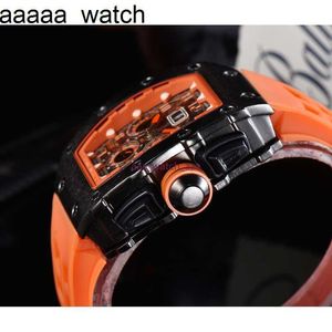 Richardmill 2024 Watches Men Luxury Top Quality Men Montre Homme Silicone Quartz Man Manage Sports Sports Men