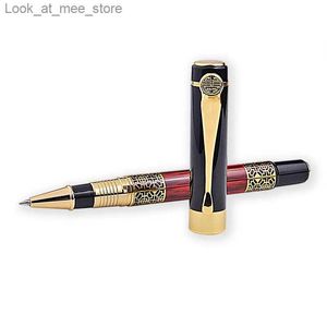 Fountain Penns Fountain PenS Chinese Style Metal Gel Pen 0,5mm Office Stationery Luxury Pen Hotel Writing Ballpoint Pen Anpassad namn Gift Q240314