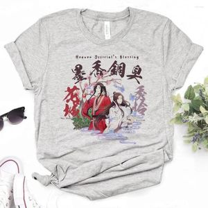 Women's T Shirts Tgcf Shirt Women Summer Designer Manga T-shirts Female Anime Y2k Clothes