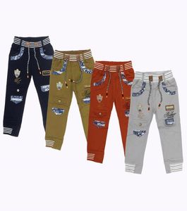 New Children Pants Autumn Spring Boys Casual Pants Letters Stars Cotton Quality Pants Kids Clothing9305890