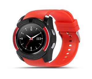 Smart Watch V8 Bluetooth Watches Android med 03m kamera MTK6261D DZ09 GT08 Smartwatch med detaljhandelspaket8428982