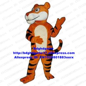 Trajes de mascote tigre marrom tigre mascote traje adulto personagem de desenho animado roupa terno willmigerl operando para alugar aniversário interno zx1700