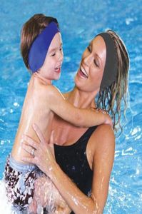 Schwimmen Gehörschutz Bade Kopfband Ohrschutz Wasserdichter Neoprenanzug Verstellbare Kopfbänder Wassersport Schwimmstirnband für Erwachsene1246724