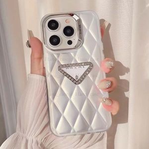 Luxury Phone Case for iphone 15 14 Pro Max Leather, Designer iPhone Case Sparkling Diamond 13 Plus 12 11 Pro for Women Men Excellent Grip Shockproof Ultra Slim Cover