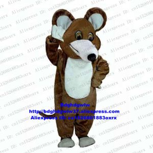 Mascot Costumes Brown Gopher Field Mouse Vole Wild Rat Mascot Adult Cartoon Character Costume Promotion Ambassador Zx2693