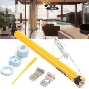 Fensterläden DIY 315 * 25 mm elektrische Vorhänge Rollo Schatten Rohrmotor 24 V DC 300 mA 7,2 W 30 U/min für Rollos mit Hoder-Kit